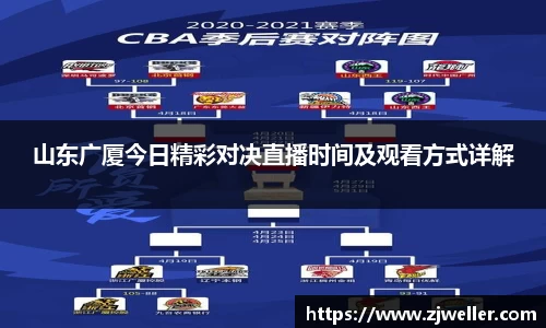 山东广厦今日精彩对决直播时间及观看方式详解